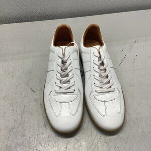 NEW BECKETT SIMONON Morgen Trainer White Leather Casual Shoes Men’s Size 9